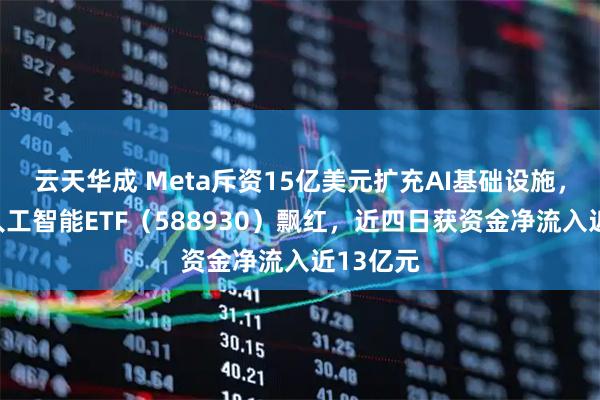 云天华成 Meta斥资15亿美元扩充AI基础设施，科创板人工智能ETF（588930）飘红，近四日获资金净流入近13亿元